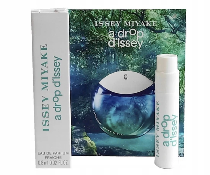 Sample Issey Miyake A Drop DIssey Fraiche Vials Eau De Parfum For Women 0.8ml