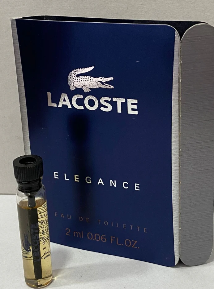 Sample Lacoste Elegance Vials Eau De Toilette For Men 2ml - Image 2
