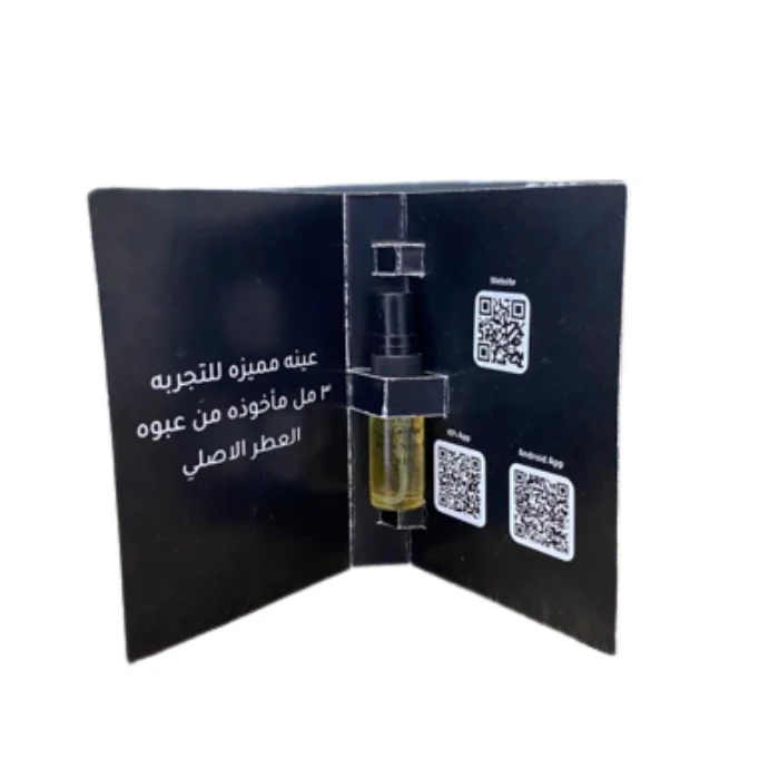 Sample Lalique Encre Noire Vials Eau De Toilette for Men 3ml - Image 3
