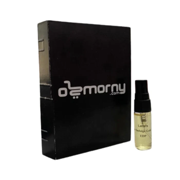 Sample Lattafa Vurv Indulge Gold Vials Eau De Parfum For Men 3ml