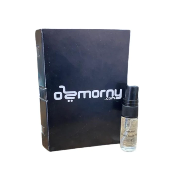 Sample Lomani White Gold Vials Eau De Toilette For Men 3ml