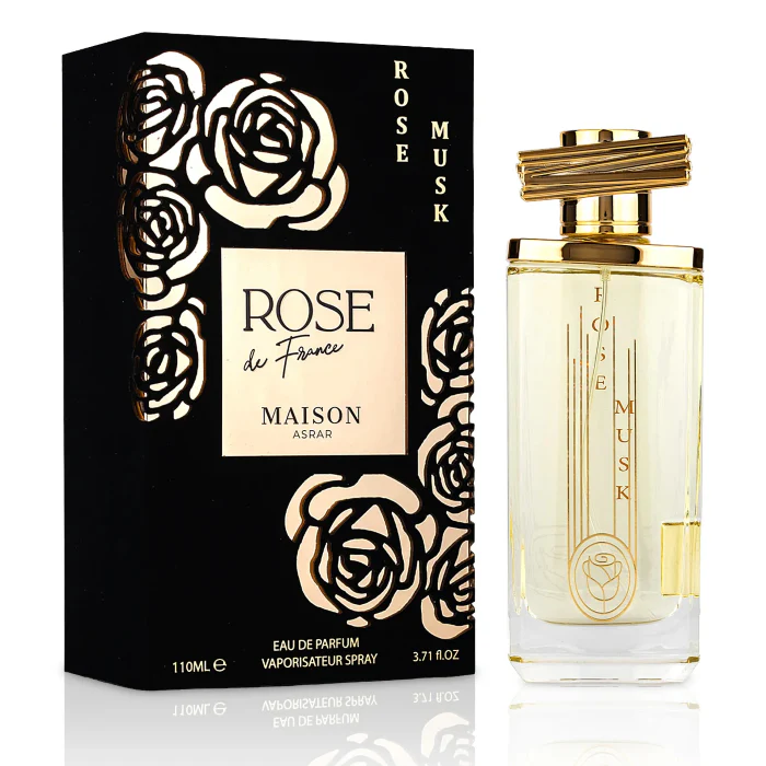 Sample Maison Asrar Rose Musk Vials Eau De Parfum For Unisex 3ml - Image 2