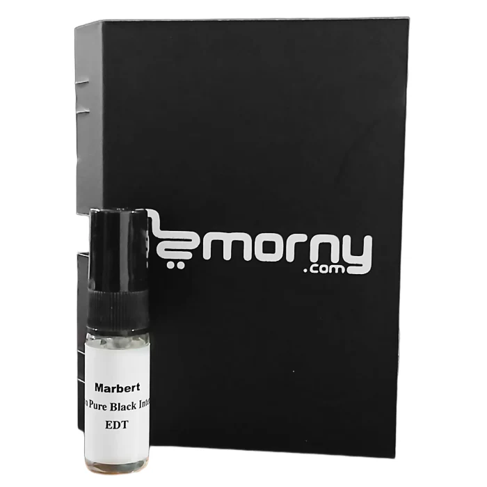 Sample Marbert Pure Black Intense Vials Eau De Toilette For Men 3ml