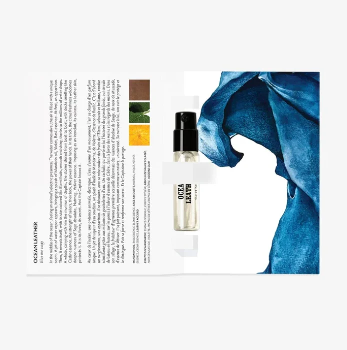 Sample Memo Paris Ocean Leather Vials Eau De Parfum For Unisex 1.5ml - Image 2