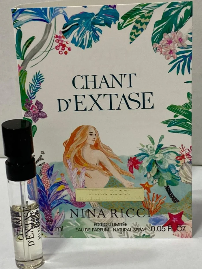 Sample Nina Ricci Chant DExtase Vials Eau De Parfum For Women 1.5ml - Image 2