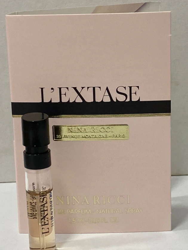 Sample Nina Ricci Lextase Vials Eau De Parfum For Women 1.5ml - Image 2