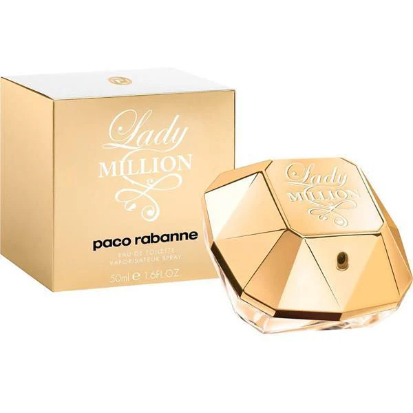 Paco Rabanne Lady Million Eau De Toilette for Women 80ml - Image 2