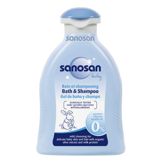 Sanosan Bath & Shampoo 200ml