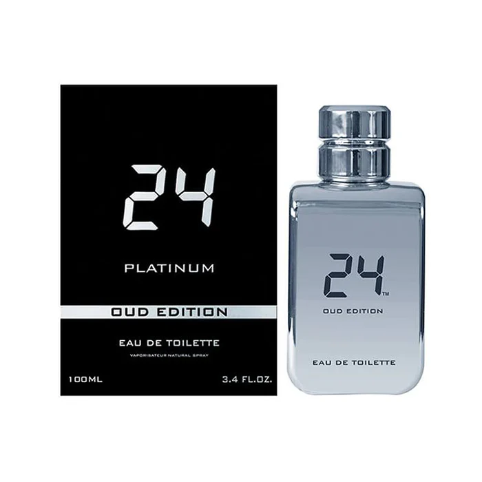 ScentStory 24 Platinum Oud Edition Eau De Toilette For Unisex 100ml - Image 2