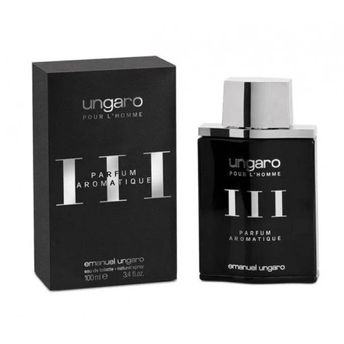 Emanuel Ungaro III Parfum Aromatique Eau De Toilette For Men 100ml - Image 2