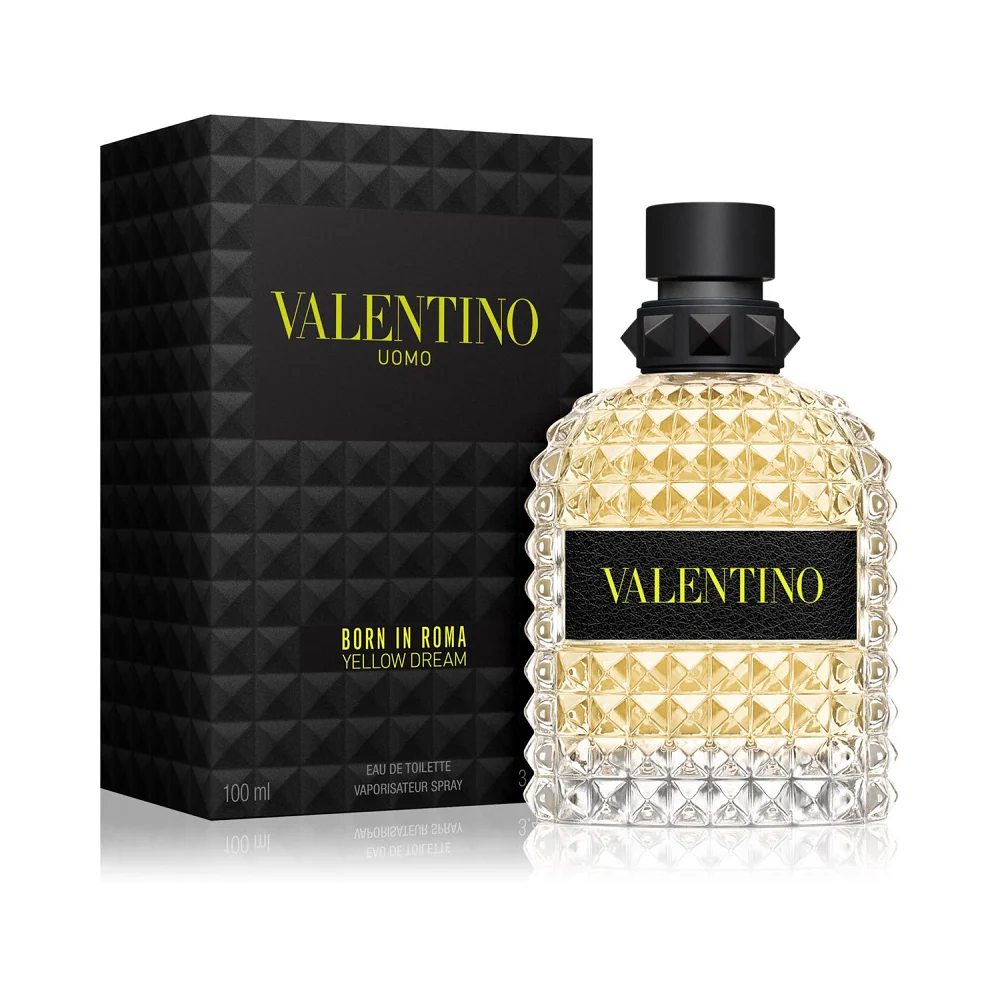 Valentino Uomo Born In Roma Yellow Dream Eau De Toilette For Men 100ml - Image 2