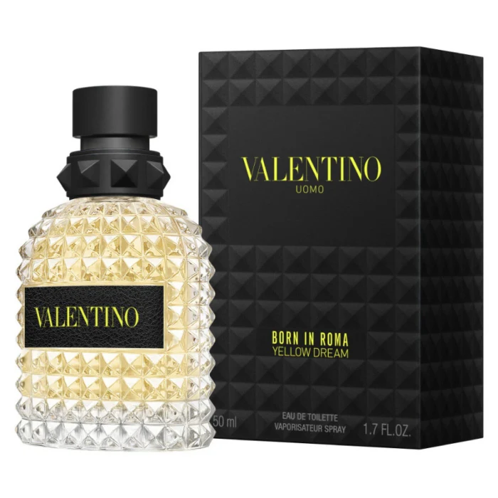 Valentino Uomo Born In Roma Yellow Dream Eau De Toilette For Men 50ml - Image 2