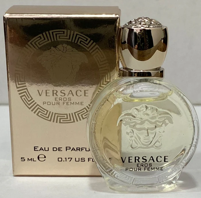 Mini Travel Versace Eros Pour Femme Eau De Parfum For Women 5ml - Image 2