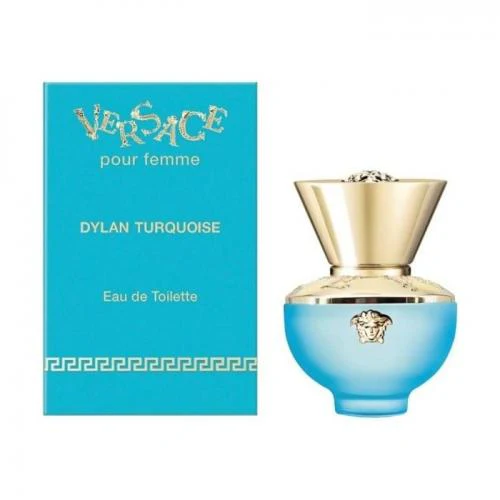 Mini Travel Versace Pour Femme Dylan Turquoise Eau De Toilette For Women 5ml - Image 2