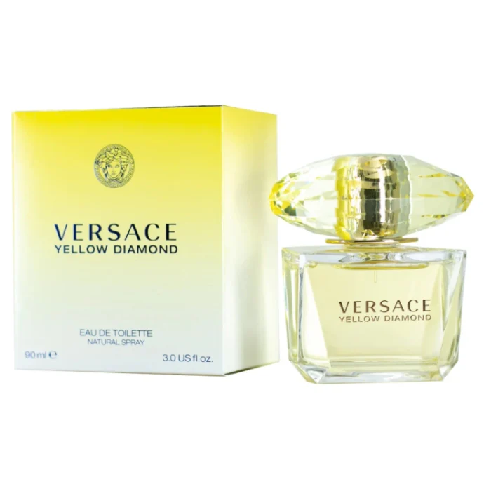 Versace Yellow Diamond Eau De Toilette For Woman 90ml - Image 2