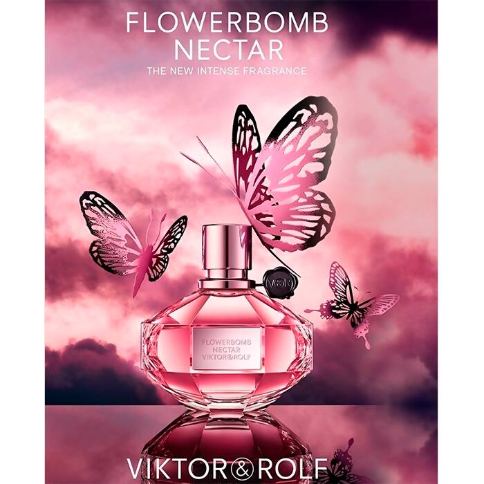 Viktor & Rolf Flowerbomb Nectar Intense Eau De Parfum For Women 90ml - Image 3
