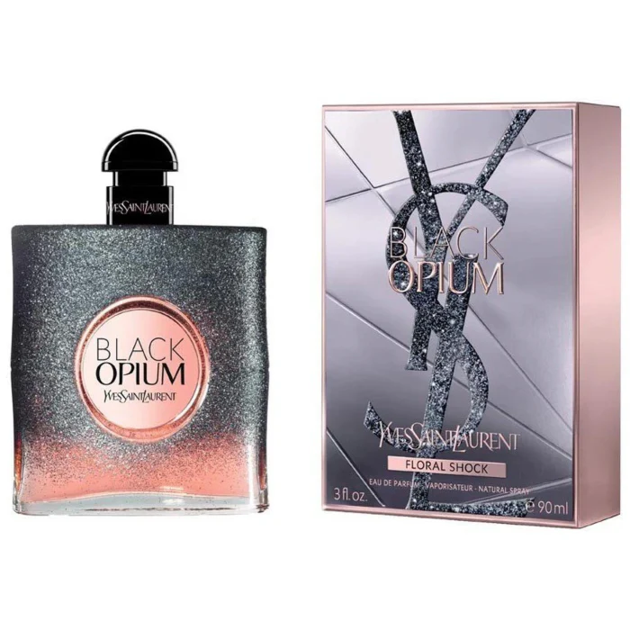 Yves Saint Laurent Black Opium Floral Shock Eau De Parfum For Women 90ml - Image 2